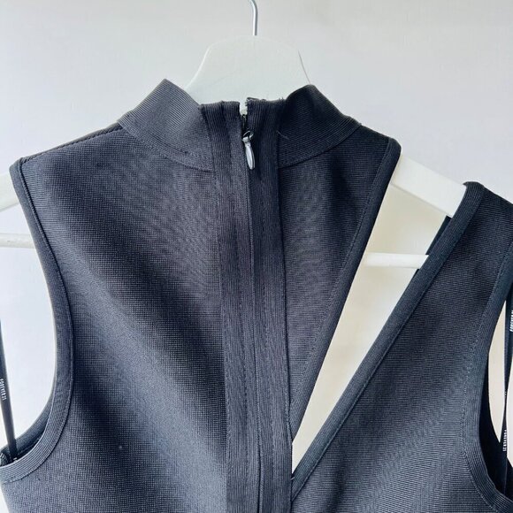 ❤️ Herve Leger x Forever 21 New cut out bandage dress, Black, Size S - Picture 5 of 8